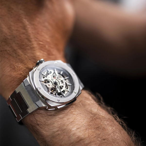 Montre Alpina Alpiner Extreme Skeleton Automatic Cadran Gris et squelette