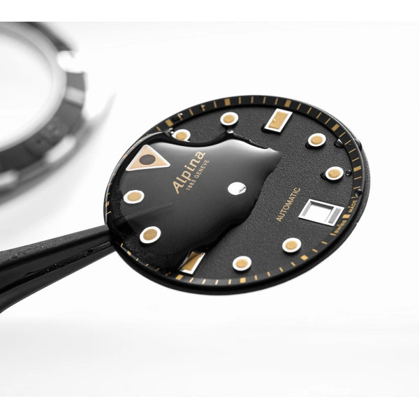 Montre Alpina Seastrong Diver Extreme Automatic Cadran Vert Bracelet Caoutchouc