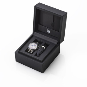 Montre LIP Homme RALLYE Rallye Chronographe Autodrome bracelet acier