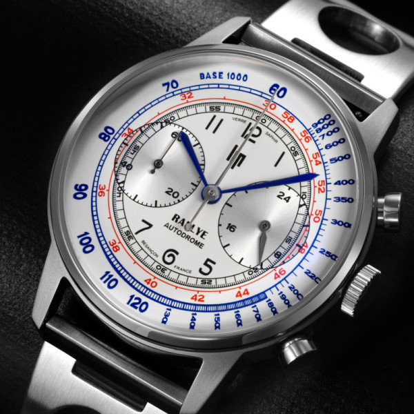 Montre LIP Homme RALLYE Rallye Chronographe Autodrome bracelet acier