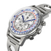 Montre LIP Homme RALLYE Rallye Chronographe Autodrome bracelet acier