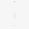Collier Vanrycke mini croix Teresa Or Rose 18k & Diamants
