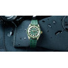 Montre Yema Skin Diver Slim Bronze CMM.20 Limited Edition Cadran Vert