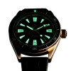 Montre Yema Skin Diver Slim Bronze CMM.20 Limited Edition Cadran Vert