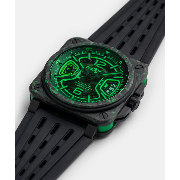 Montre BELL & ROSS BR-X3 Night Vision Edition Limitée 41mm