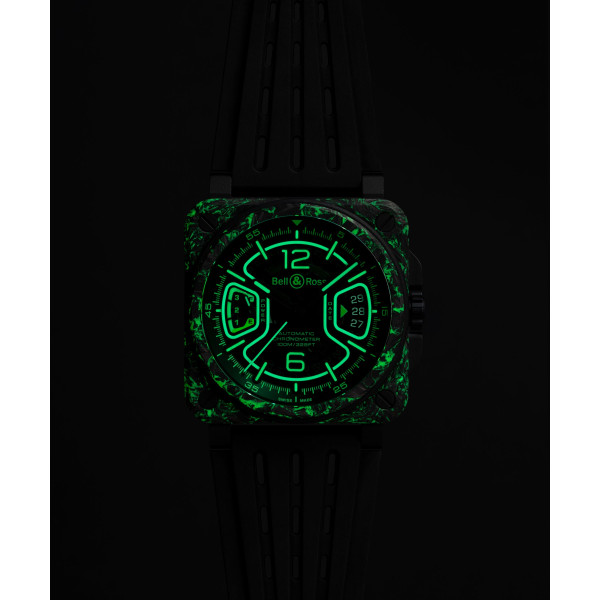 Montre BELL & ROSS BR-X3 Night Vision Edition Limitée 41mm