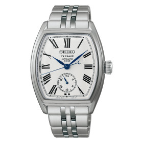 Montre Seiko Presage Classic Series SPB537J1 Automatique Cadran Email Bracelet Acier