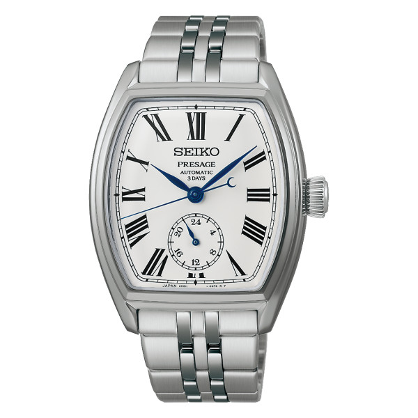 Montre Seiko Presage Classic Series SPB537J1 Automatique Cadran Email Bracelet Acier