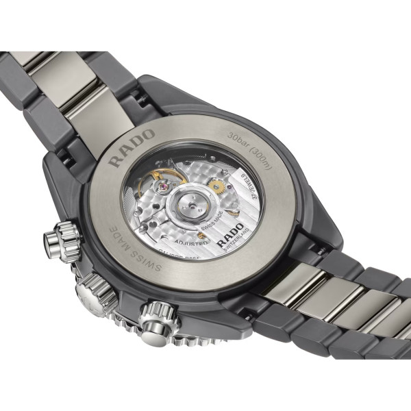 Montre Rado Captain Cook Chronographe Automatique Céramique Haute Technologie 43.0 mm