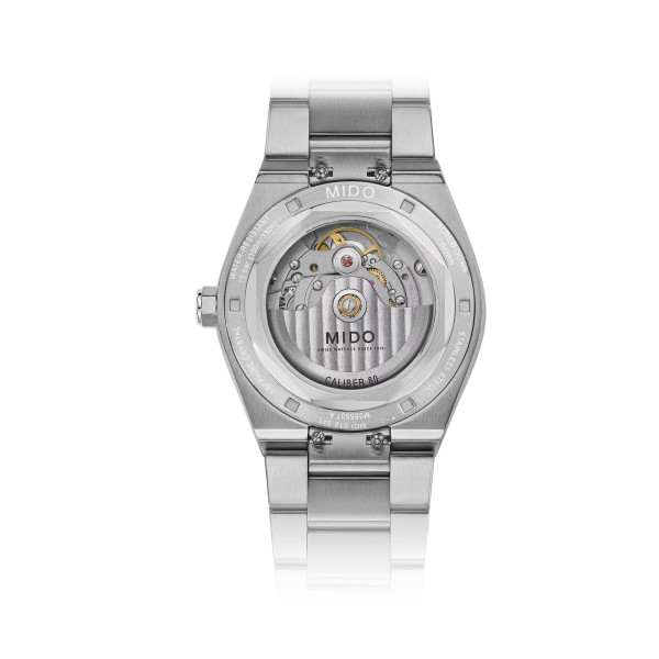 Montre Mido Multifort Multifort 8 One Crown Cadran Noir Bracelet Acier