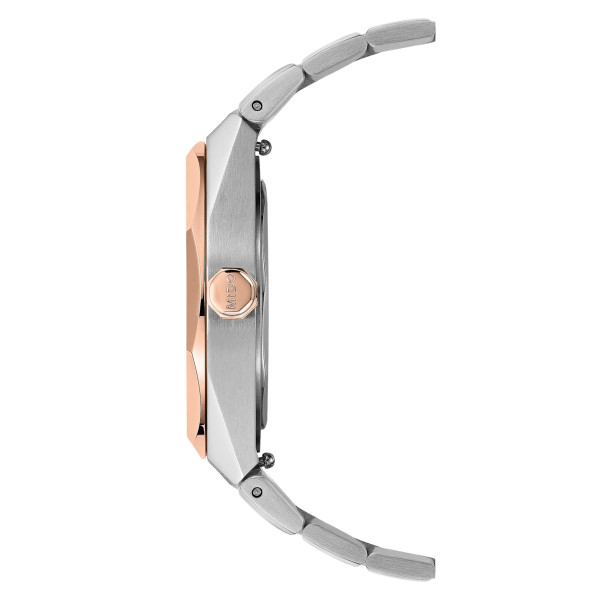 Montre Mido Multifort Multifort 8 One Crown Cadran Noir PVD Rose