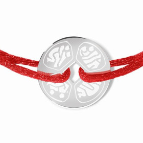 Bracelet cordon Dinh Van Kamasutra Argent 19mm