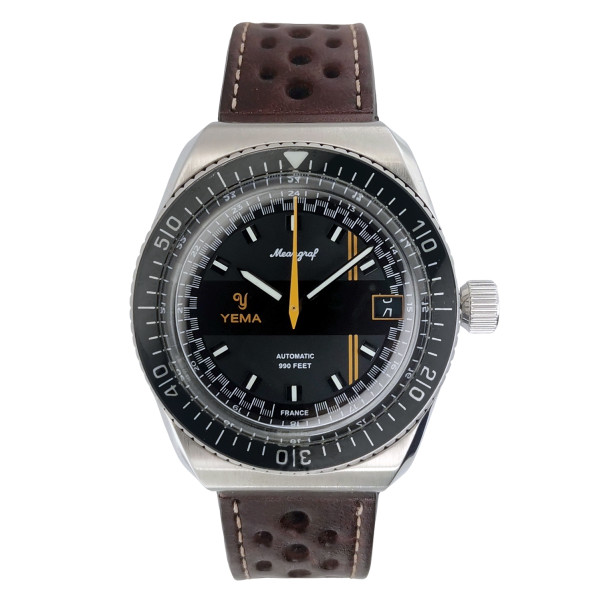Montre Occasion Yema Meangraf Sous-Marine Y60 Bracelet Cuir
