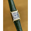 Montre LIP Churchill C18 Cadran Doré Bracelet Cuir Vert