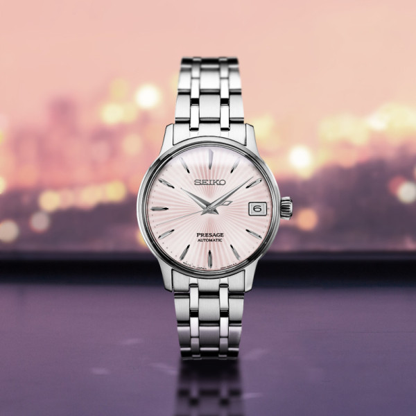 Montre Seiko Presage SRP839J1 Automatique Cadran Rose Clair
