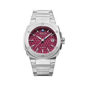 Montre Alpina Alpiner Alpiner Extreme Solarmetre Cadran Bordeaux