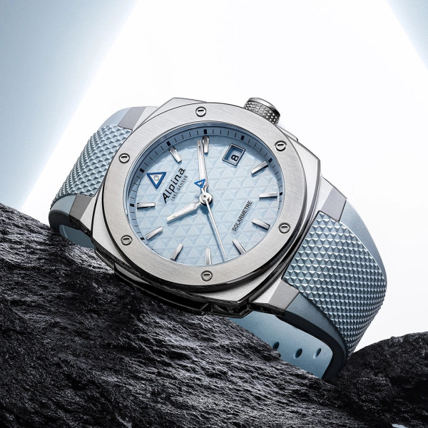 Montre Alpina Alpiner Alpiner Extreme Solarmetre Cadran Vert Clair