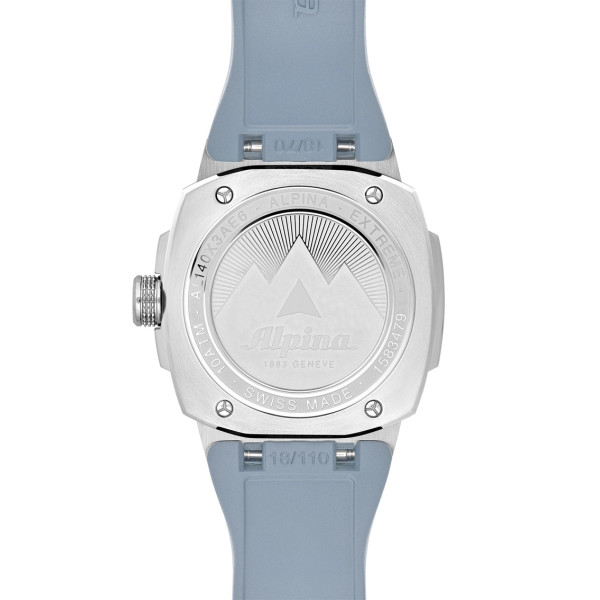 Montre Alpina Alpiner Alpiner Extreme Solarmetre Cadran Vert Clair