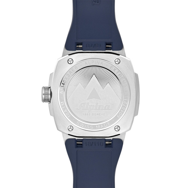 Montre Alpina Alpiner Alpiner Extreme Solarmetre Cadran Bleu Marine