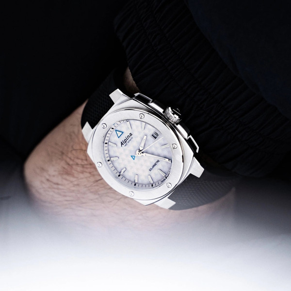 Montre Alpina Alpiner Alpiner Extreme Solarmetre Cadran Blanc