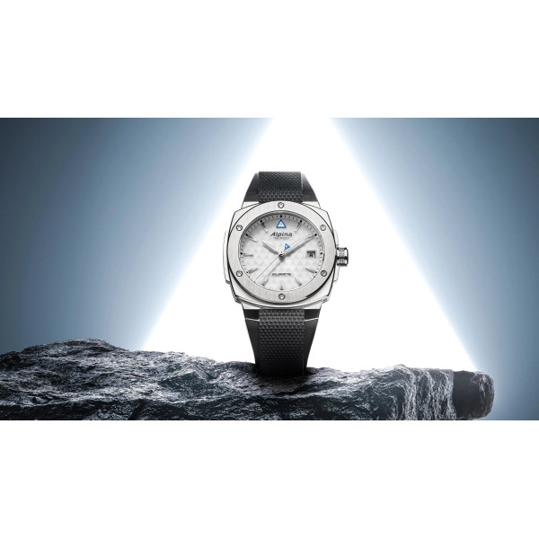 Montre Alpina Alpiner Alpiner Extreme Solarmetre Cadran Blanc