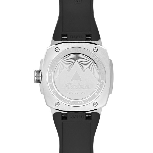 Montre Alpina Alpiner Alpiner Extreme Solarmetre Cadran Blanc