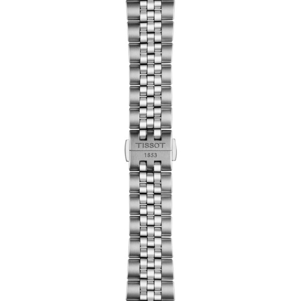 Montre Tissot PR516 38mm Automatique Cadran Blanc Bracelet Acier