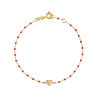 Bracelet gigi CLOZEAU Lucky Coeur Or Jaune 17cm