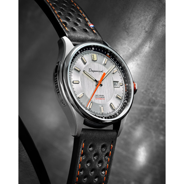 copy of Montre Depancel Série R - F-BACK - DUSK BLUE Bracelet Cuir