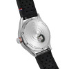 Montre Depancel Autosport Date Cadran Silver Bracelet Racing Noir