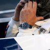 Montre Depancel Autosport Cadran Bleu Bracelet Racing Bleu Orange
