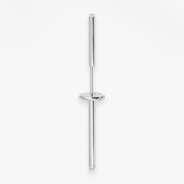 Bijou D'oreille Vanrycke Paris Massaï Or blanc 18k