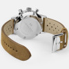 Montre Hamilton American Classic Intra-Matic Chronographe H Cadran Bleu Bracelet Cuir 40mm