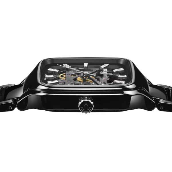 Montre Rado True Square Automatic Skeleton Diamonds 38mm