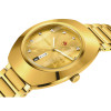 Montre Rado DiaStar Original Automatique PVD Cadran Jaune Glacier Index Diamants