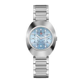 Montre Rado DiaStar Original Automatique 30mm Cadran Bleu Glacier Index Diamants