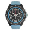Montre Occasion Breitling Endurance Pro Noire Bracelet Caoutchouc Bleu