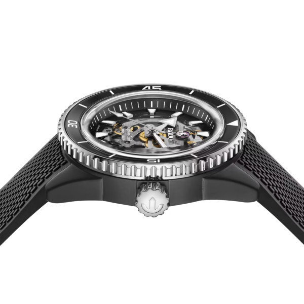 Montre Rado Captain Cook Chronographe Automatique Céramique Haute Technologie 43.0 mm