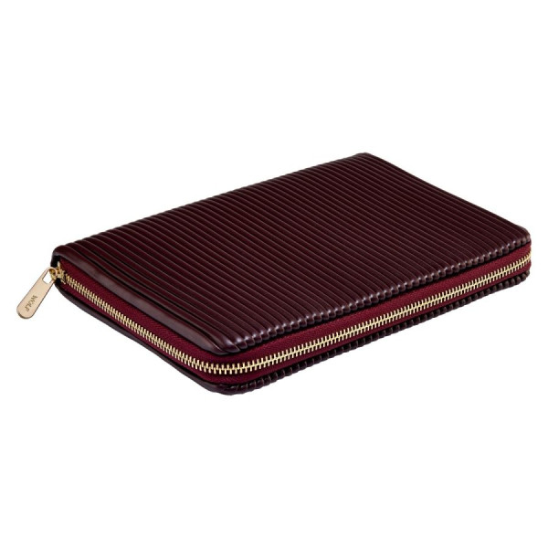 Pochette à Bijoux Wolf Bella Zip Bordeaux