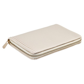 Pochette à Bijoux Wolf Bella Zip Ivoire