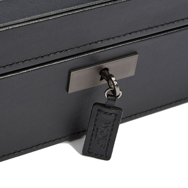 Coffret 8 montres Wolf Axis Noir Poudré