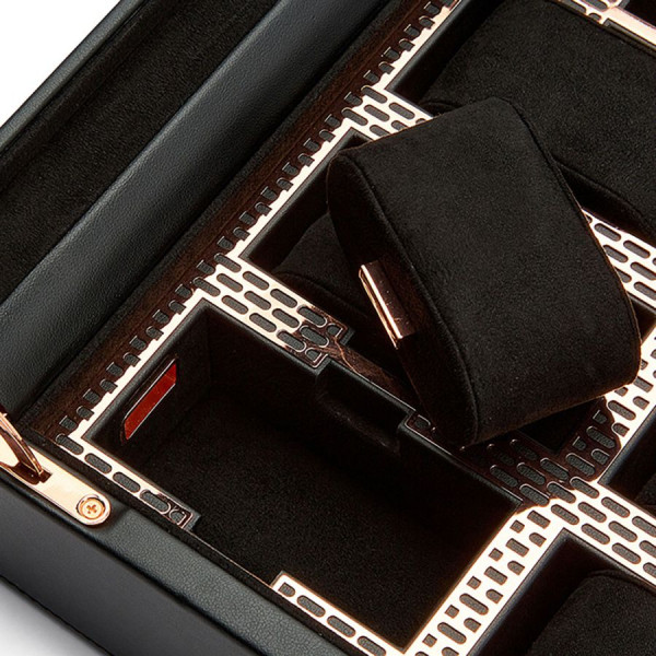 Coffret 8 montres Wolf Axis Cuivré