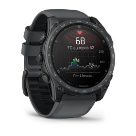 Garmin tactix 8 AMOLED Cerakote 51 mm | GPS tactique, plongée 40 m