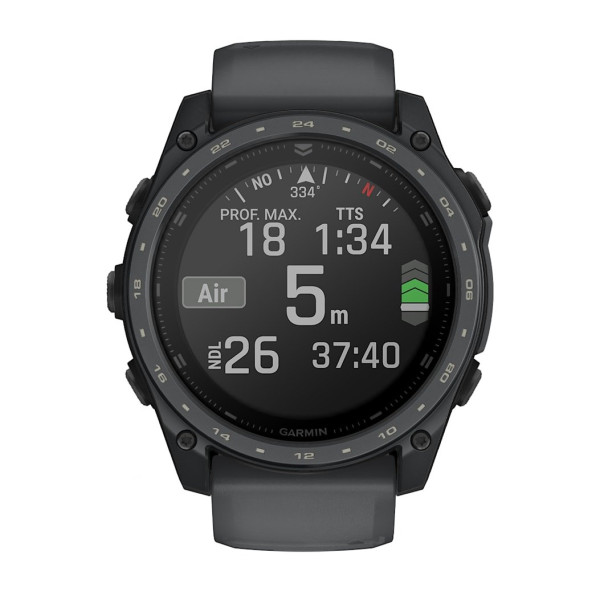 Garmin tactix 8 AMOLED Cerakote 51 mm | GPS tactique, plongée 40 m
