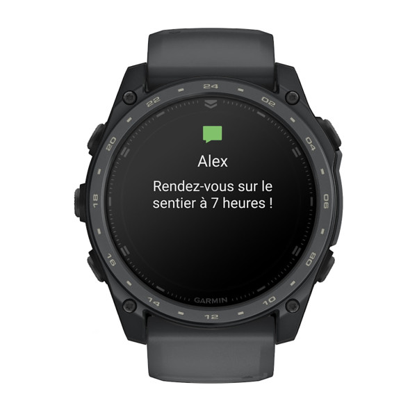 Garmin tactix 8 AMOLED Cerakote 51 mm | GPS tactique, plongée 40 m