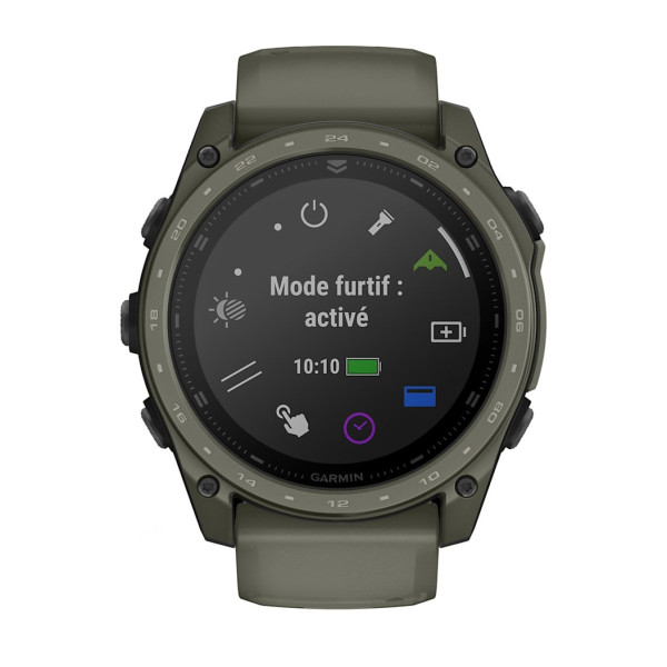 Garmin tactix 8 AMOLED Cerakote Gris 51 mm | Applied Ballistics
