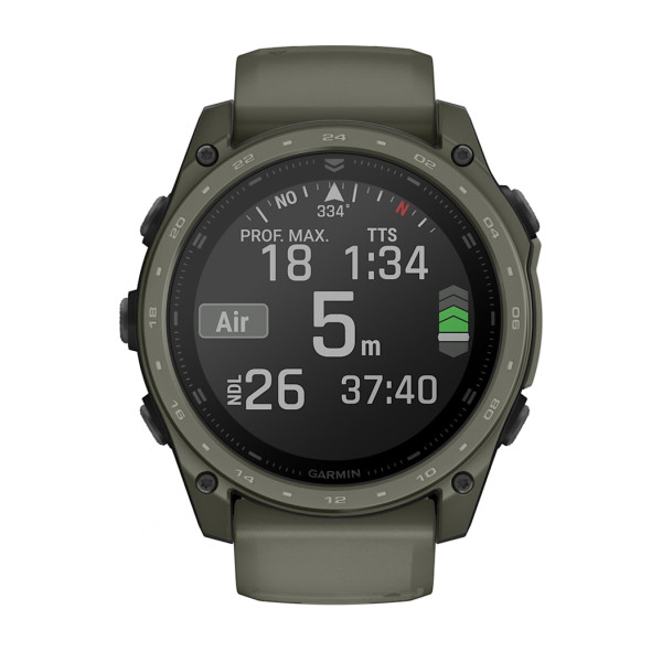 Garmin tactix 8 AMOLED Cerakote Gris 51 mm | Applied Ballistics