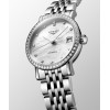 Montre Longines Longines elegant collection 25.50 mm Automatique Cadran Nacre blanche Bracelet Acier