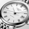 Montre Longines Longines elegant collection 25.50 mm Automatique Cadran Blanc mat Bracelet Acier