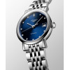 Montre Longines Longines elegant collection 25.50 mm Automatique Cadran Bleu soleillé Bracelet Acier
